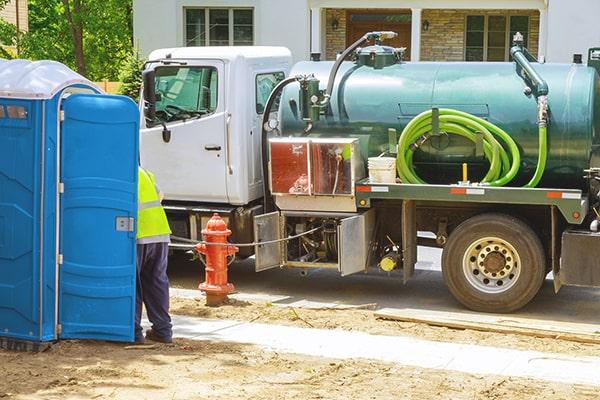 Porta Potty Rental of Addison workers